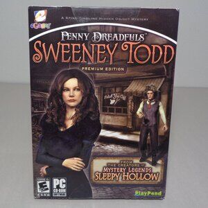 PENNY DREADFULS SWEENEY TODD New PC CD-ROM / Hidden Object Mystery Video Game